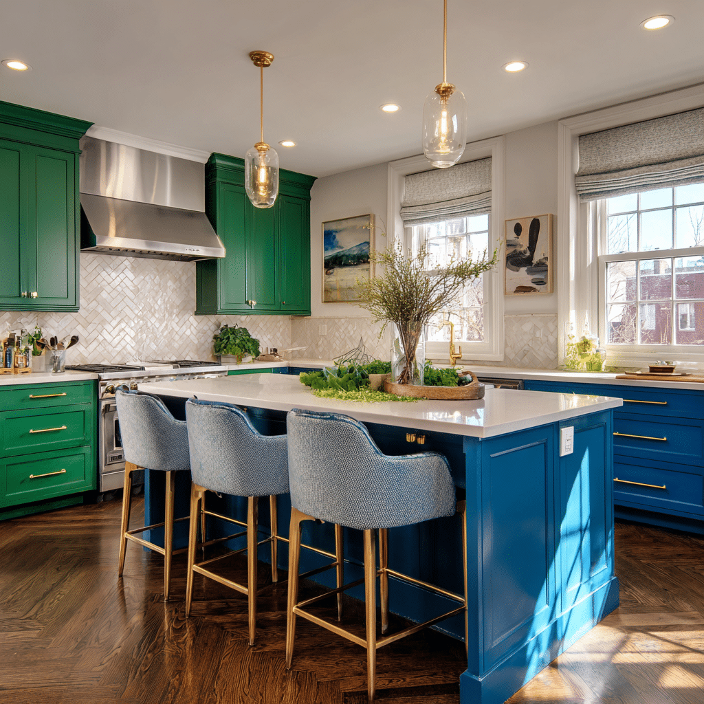 15 Gorgeous Kitchen Ideas to Elevate Your Cooking Space 11 u7331937832 Add a Splash of Bold Color Dont be afraid to be b e97a90d8 6ef1 4af9 a8d0 50822beb09f6 1