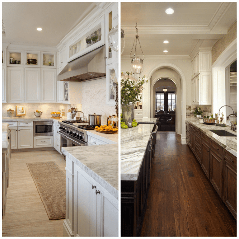 Modern vs traditional kitchen