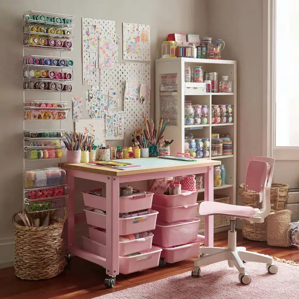 18 Creative Bedroom Ideas for 10 Year Old Girl She’ll Actually Love 16 u7331937832 A Craft Station or DIY Corner Set aside a space f aca591c2 1c36 43c9 b1ae 2908efdfbc98 1