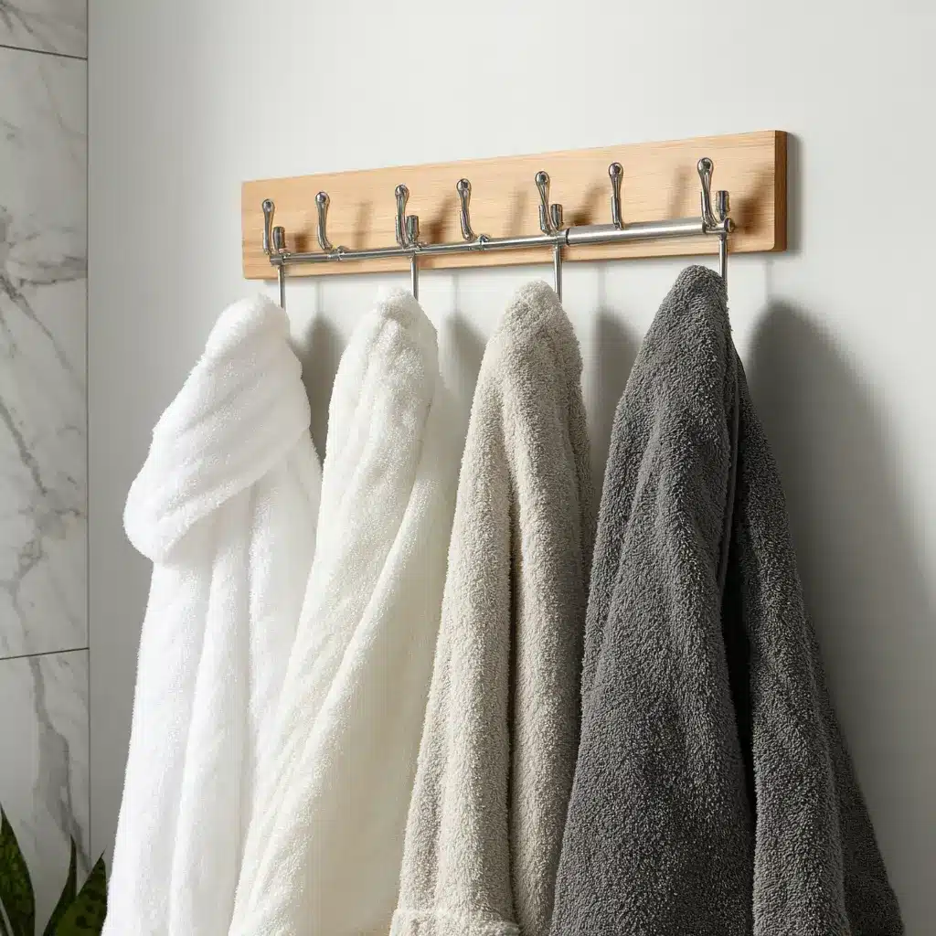 20 Minimalist Bathroom Design Ideas for a Calm, Clutter-Free Space 18 u7331937832 Add Smart Storage Hooks Wall hooks or rails can h 421751f5 b89b 4152 a845 26b6d08cd2b0 1