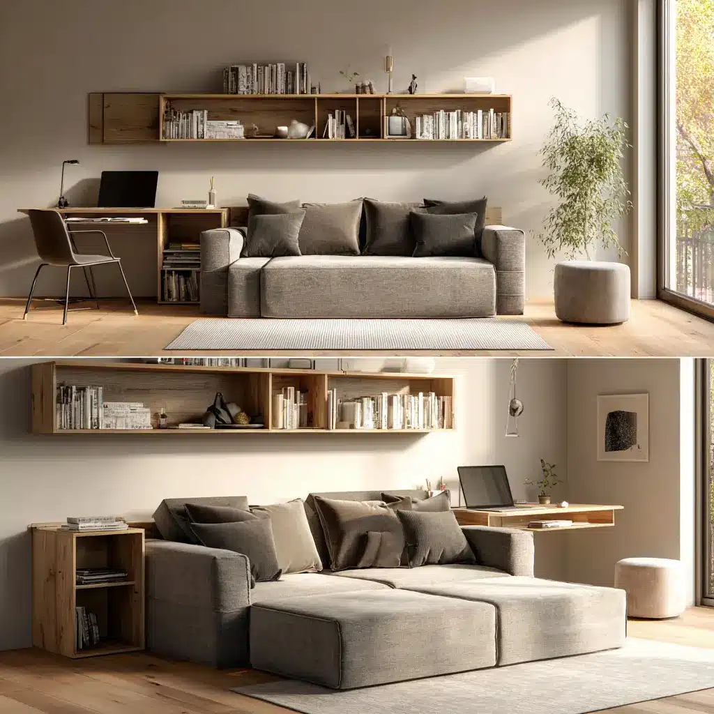 15 Small Apartment Interior Ideas to Maximize Space and Style 3 u7331937832 Choose Multi Functional Furniture Think sofa beds d0e7d20a 1d95 4887 9b04 463bc03911ed 0