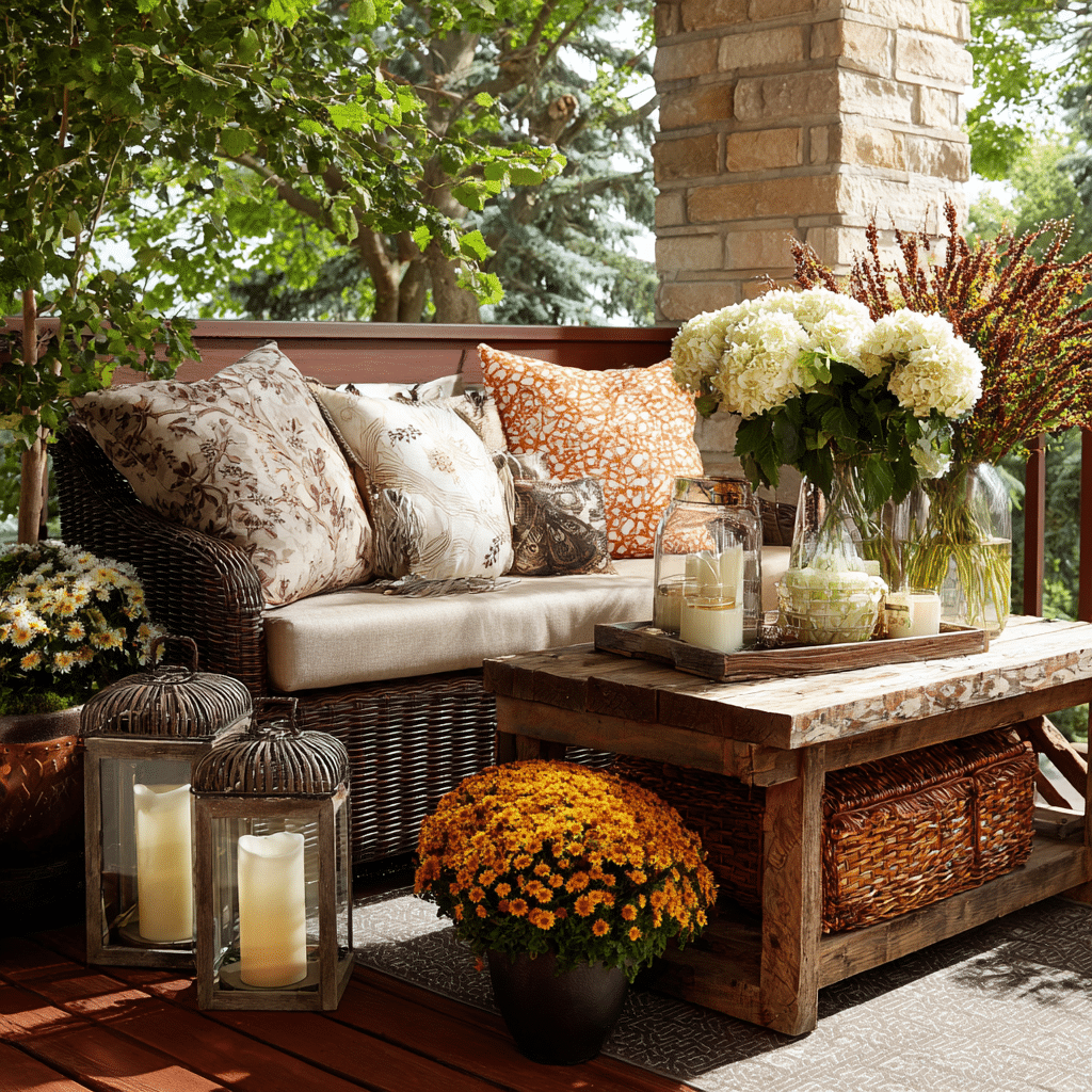 20 Inspiring Ideas for Decorating Your Deck 20 u7331937832 Decorate with Seasonal Touches Swap out cushions a2ba4af2 2737 4046 9591 75ada9303e7e 1