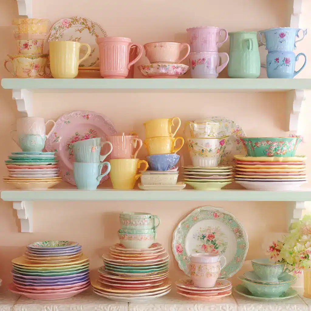 20 Girly Kitchen Ideas for a Cute and Cozy Space 5 u7331937832 Display Pretty Dishware Open shelving is perfect 9c44aa42 228d 4182 b438 a36ff2113ca6 3