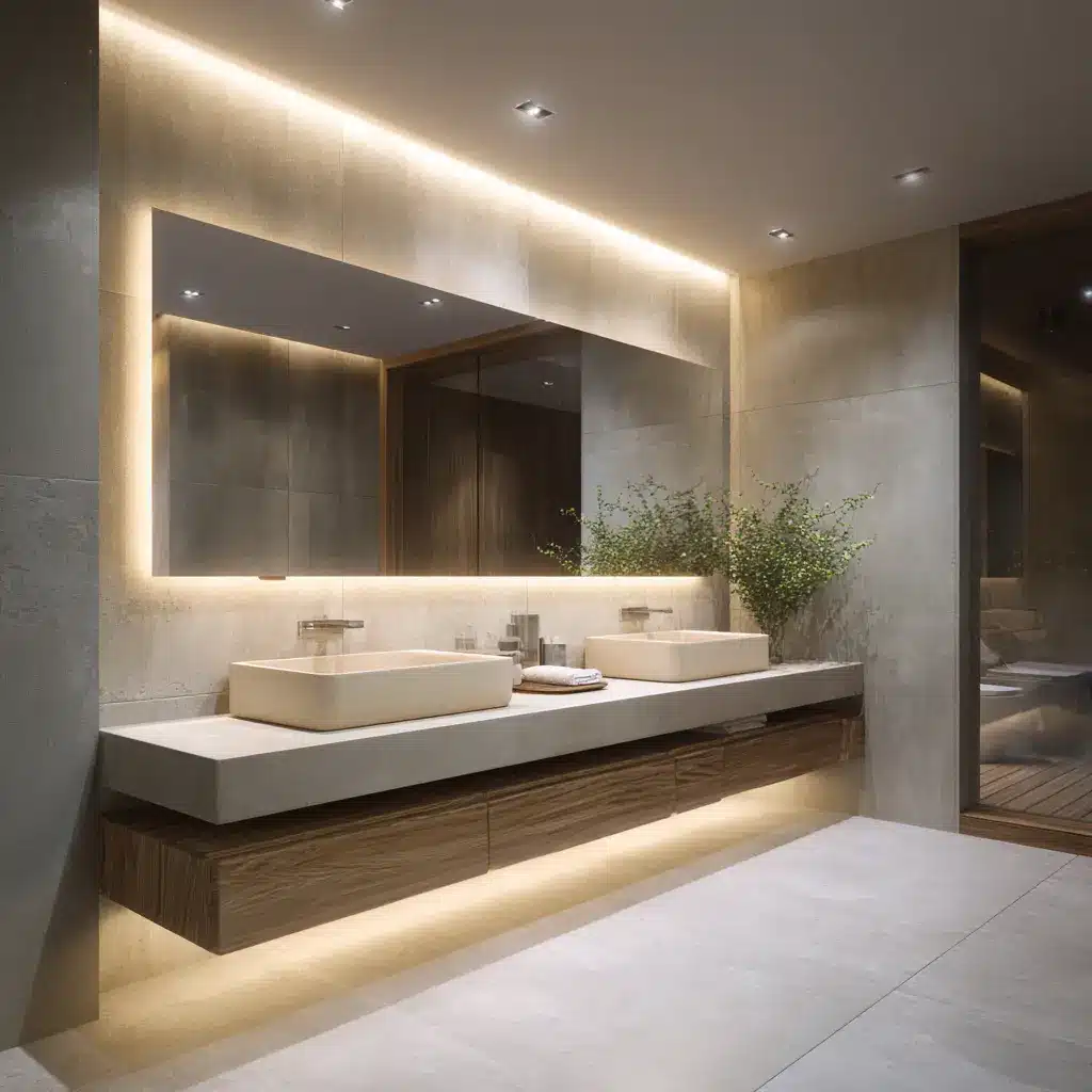 20 Minimalist Bathroom Design Ideas for a Calm, Clutter-Free Space 12 u7331937832 Go for Subtle Lighting Use recessed or hidden LED d99bd628 840f 481f ae2f 7a060862a842 2