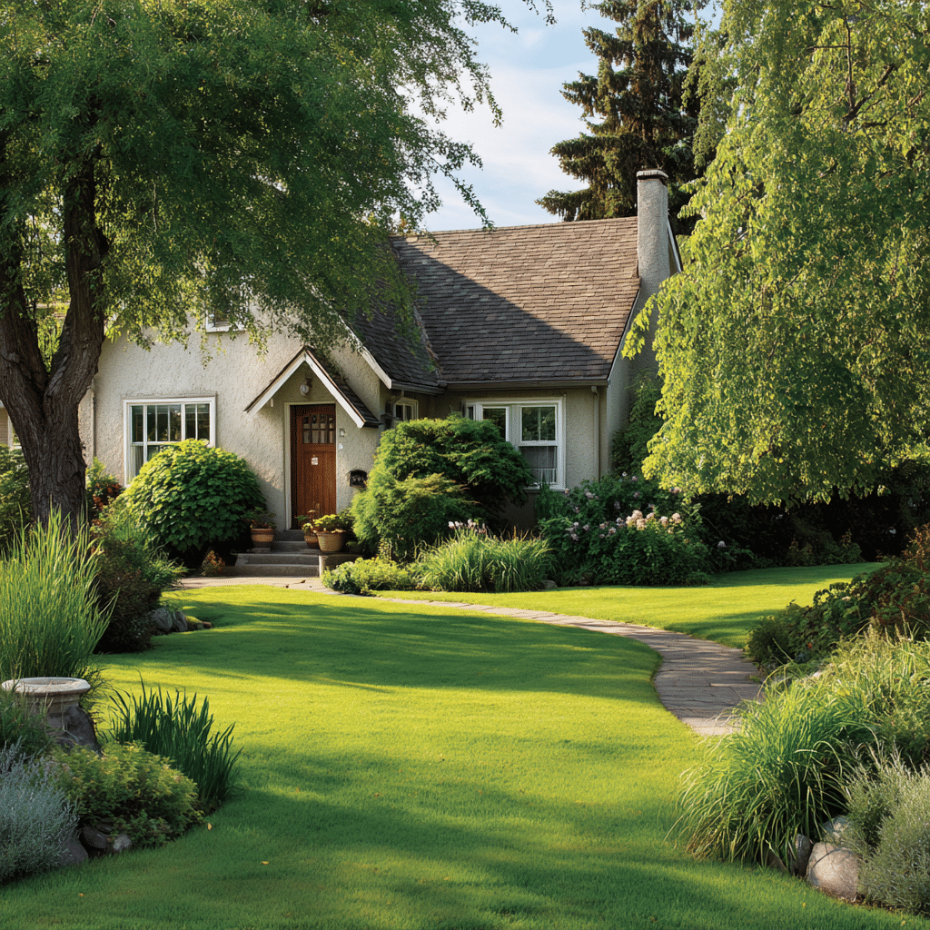 22 Creative Front Yard Ideas for a Gorgeous Entrance 11 u7331937832 Grow a Lush Green Front Yard Lawn A healthy lawn 7cd1a488 595c 4d43 9345 cdb14987af76 2