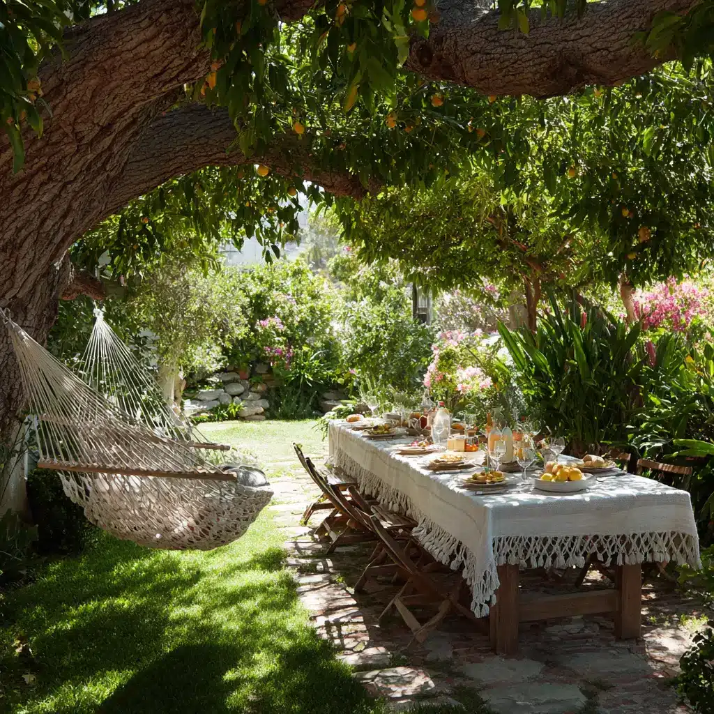 20 Summer Garden Party Ideas for an Unforgettable Outdoor Celebration 17 u7331937832 Hang a Hammock If you have the space a hammock ad 1ce9157b 76ca 4dc8 9c46 b775ab00f543 3