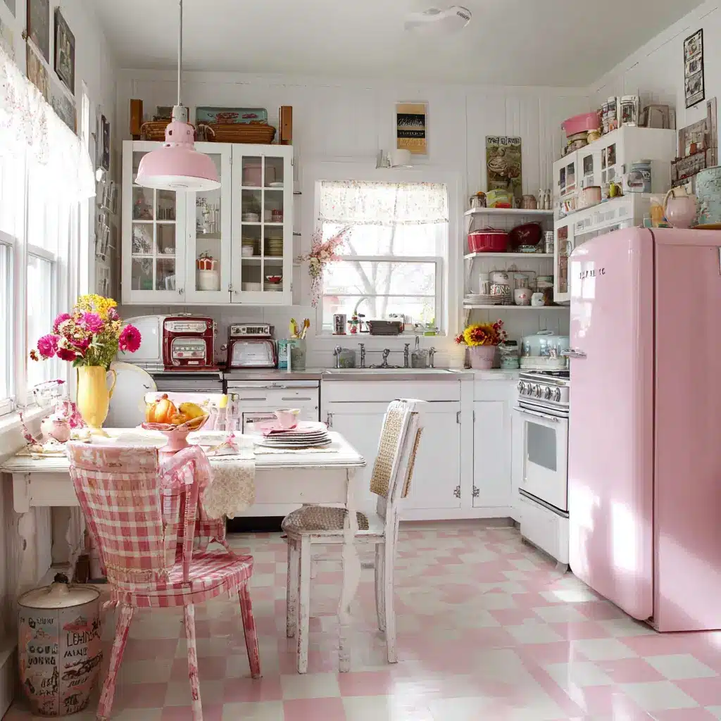 20 Girly Kitchen Ideas for a Cute and Cozy Space 13 u7331937832 Incorporate Vintage Finds Mix in vintage dishes r 441bed0b e585 4620 ace8 91a65320d9d7 1