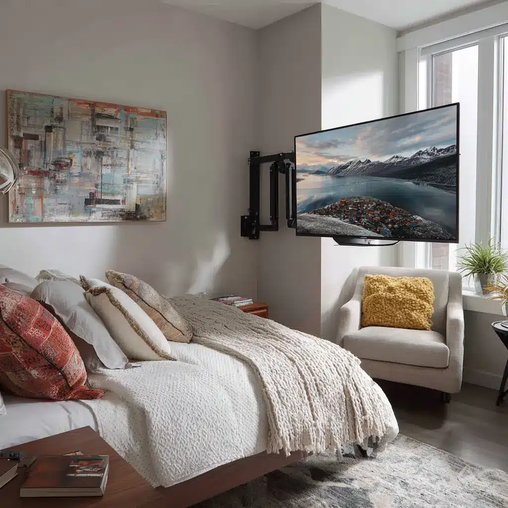 15 Brilliant Tiny Studio Apartment Ideas to Transform Your Small Space 12 u7331937832 Mount Your TV Free up floor space by mounting you 8d450514 9ff4 4845 8a30 e9a12685cc3a 3