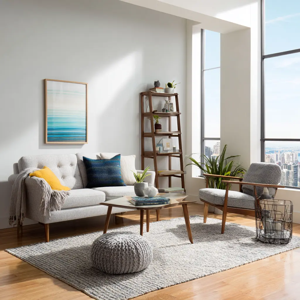 15 Small Apartment Interior Ideas to Maximize Space and Style 7 u7331937832 Pick Furniture with Legs Furniture that sits on t 054d780b 6f49 4ca8 9493 f511cf77850d 1