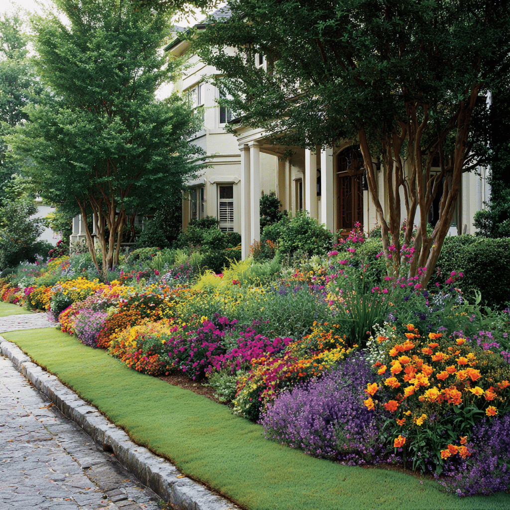 22 Creative Front Yard Ideas for a Gorgeous Entrance 4 u7331937832 Plant Colorful Front Yard Flower Beds Flowers are c4be8bbf f457 4ed1 841f 77457949e00b 0