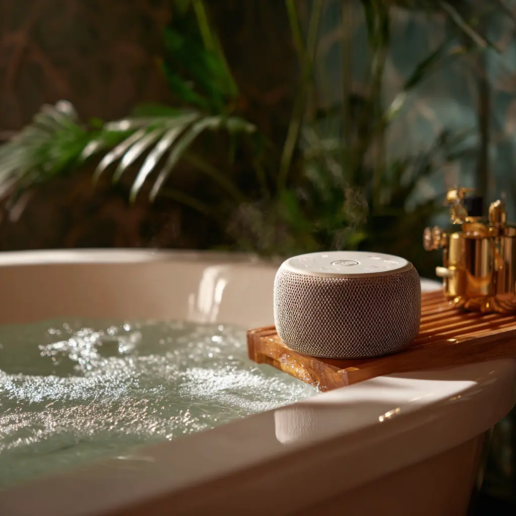 8 Easy Ways to Create a Spa Like Bathroom at Home 9 u7331937832 Play Relaxing Music If you have a waterproof spea 308c6e7e f117 4d42 b6c7 5c3496d50845 3