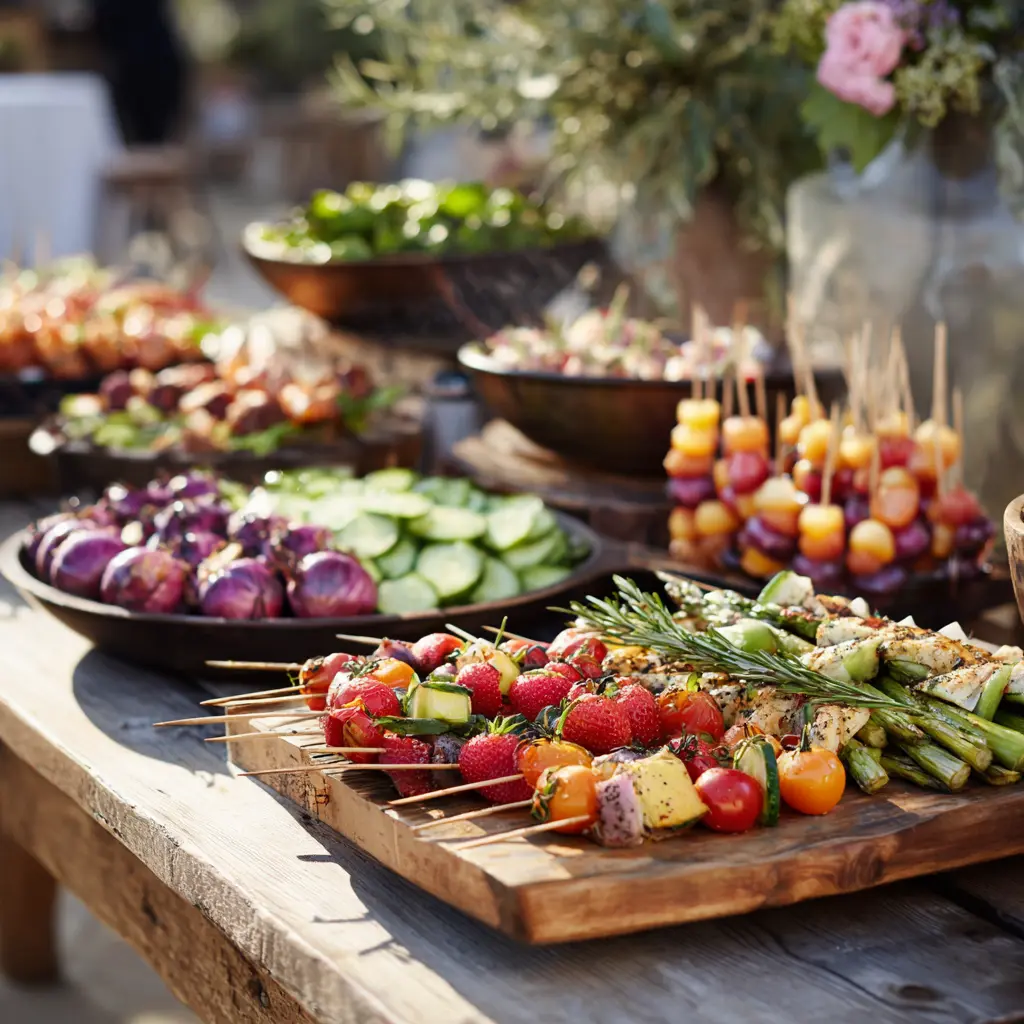 20 Summer Garden Party Ideas for an Unforgettable Outdoor Celebration 9 u7331937832 Serve Fresh Seasonal Foods Think light bites fres 8f6d1618 89ab 4353 ac68 e512333885d5 3