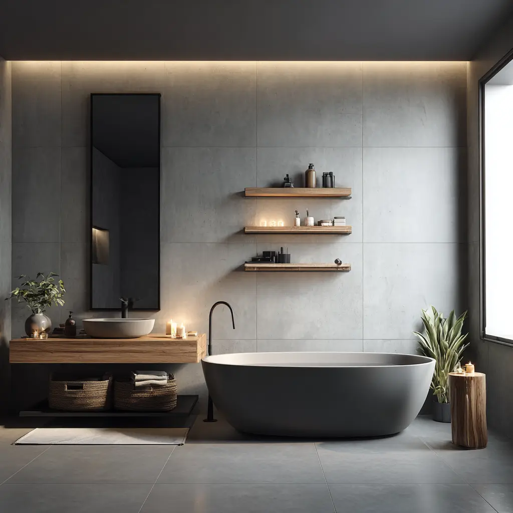 20 Minimalist Bathroom Design Ideas for a Calm, Clutter-Free Space 21 u7331937832 Stay Consistent The secret to a great minimalist 6b92f818 caf4 4396 861a 708fa0c55d05 0