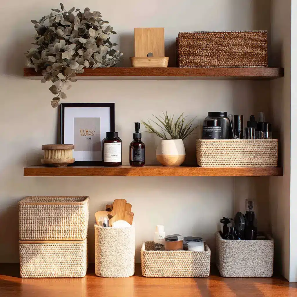 15 Brilliant Tiny Studio Apartment Ideas to Transform Your Small Space 10 u7331937832 Think Storage First Decor Use baskets trays and b 548db4e4 b3ce 4704 a83e f6f29c3afe24 1