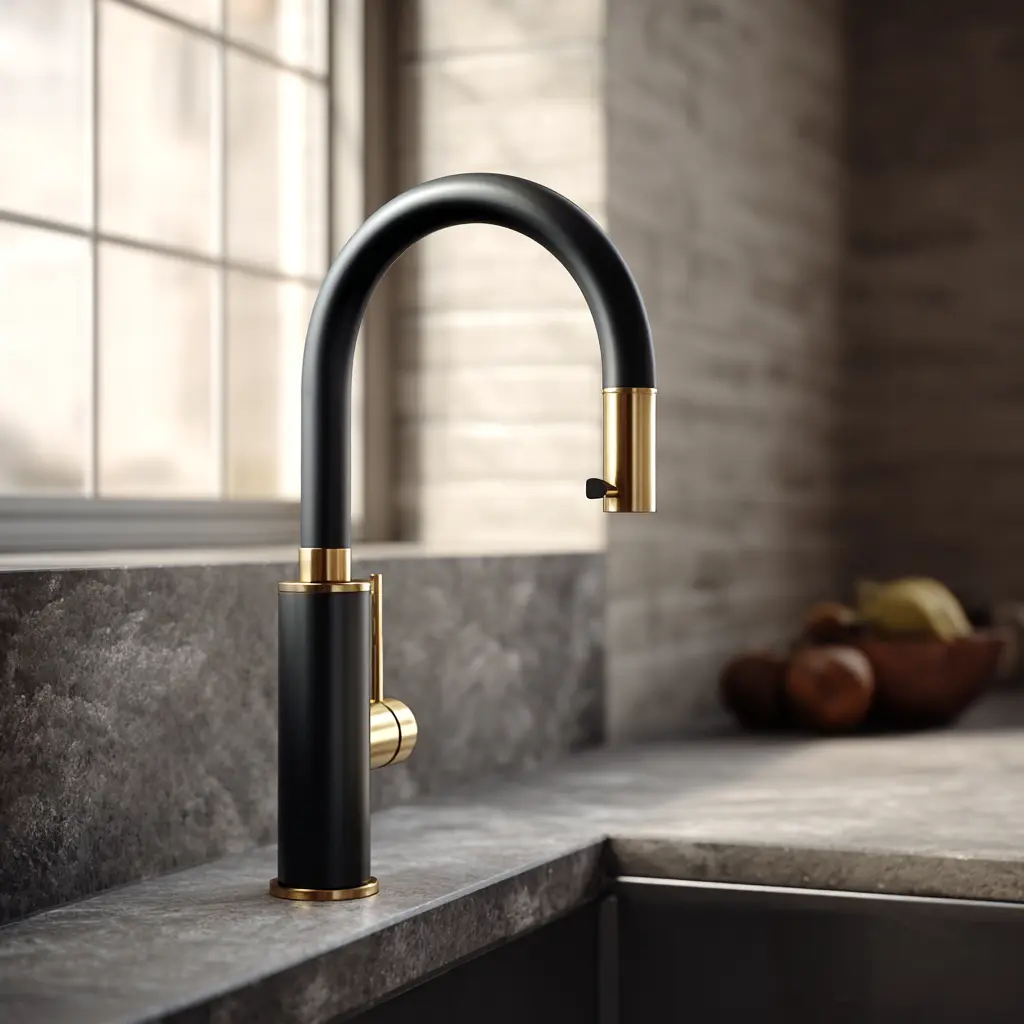 21 Small Kitchen Makeover Ideas That Actually Make a Big Difference 7 u7331937832 Upgrade Your Faucet A sleek modern faucet can do 8c2ac3f1 9c2a 4252 a090 6cfb3a57260b 3