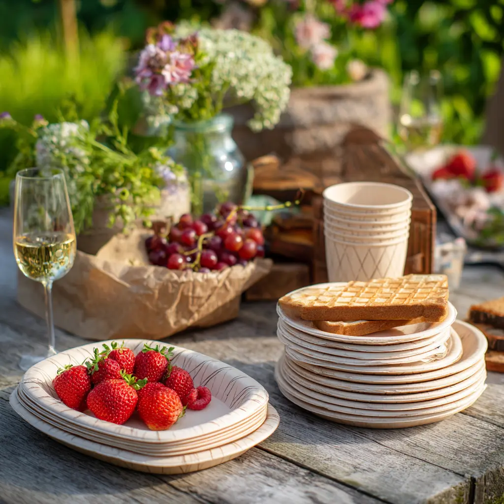 20 Summer Garden Party Ideas for an Unforgettable Outdoor Celebration 20 u7331937832 Use Eco Friendly Plates Go green with reusable or 97831eaf 8c88 46ed b7d0 ee6fc351f3fe 1