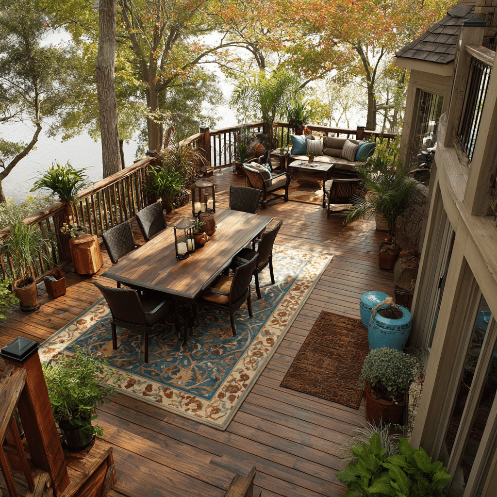 20 Inspiring Ideas for Decorating Your Deck 19 u7331937832 Use Multi Level Decking Create distinct zones for 9f9e9c31 762c 4f08 aa52 7e1ca0ac97b3 0
