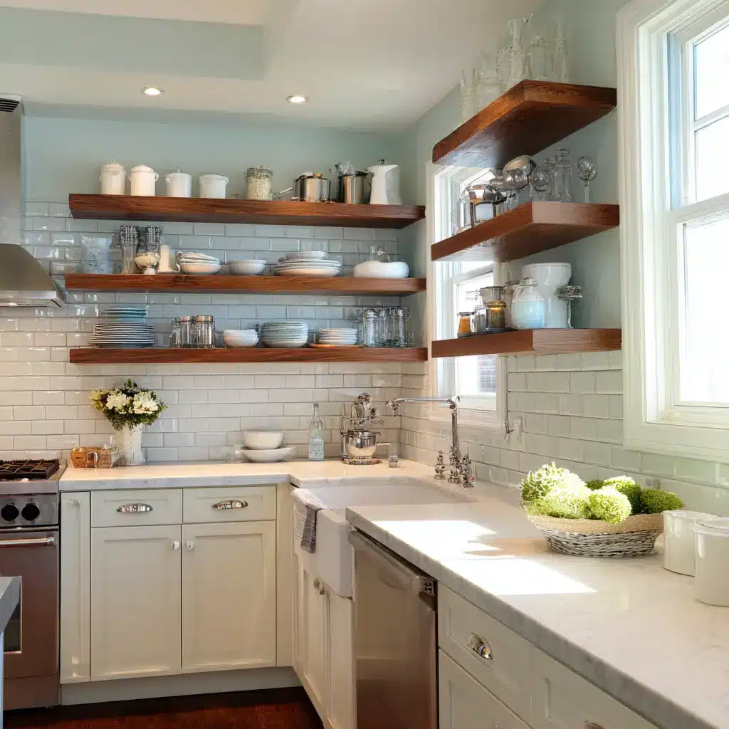 21 Small Kitchen Makeover Ideas That Actually Make a Big Difference 5 u7331937832 Use Open Shelving Removing upper cabinets and add 4f0e4751 5c50 4986 b050 3913285444b1 3