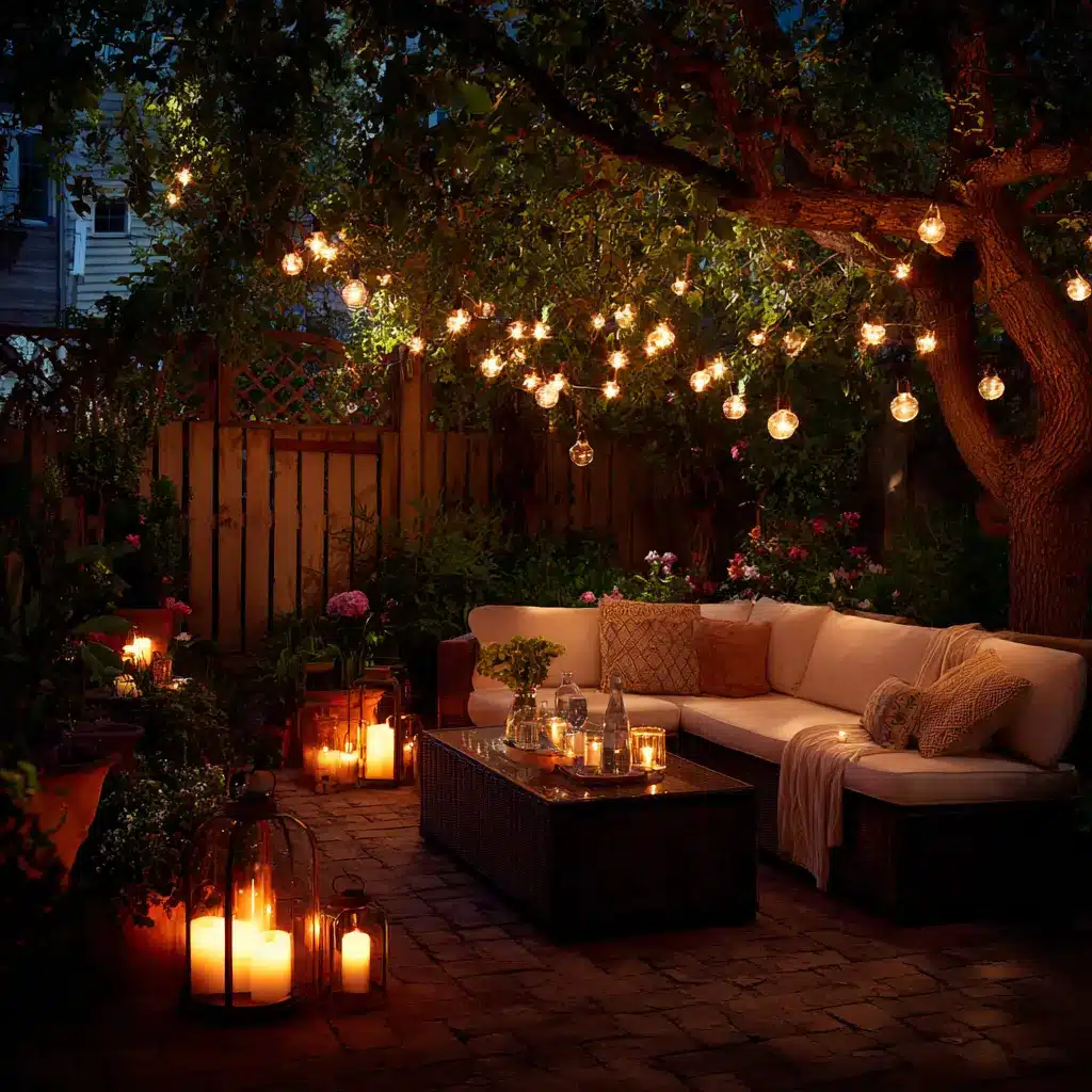 20 Summer Garden Party Ideas for an Unforgettable Outdoor Celebration 3 u7331937832 Use String Lights for a Magical Glow Hang fairy l 6b9b1d41 59a8 4b88 b94f dd183e6e83a7 3