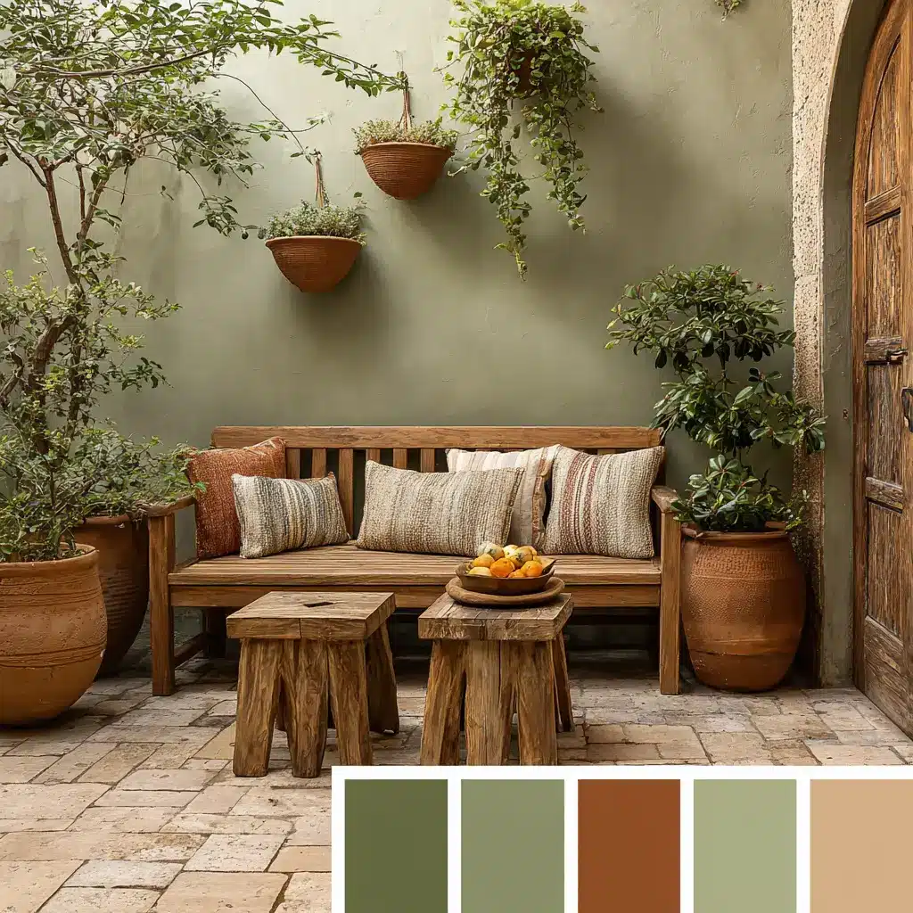 22 Outdoor Living Color Palettes Ideas to Try This Year 10 u7331937832 Warm Brown and Sage Green Warm brown tones and sa ac6a73df b6cd 42ad 8850 eecb665b6fc5 3