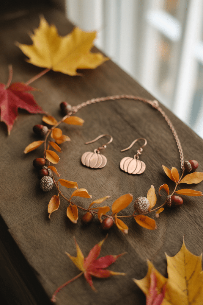 Handmade Autumn Jewelry Designs: 24 Unique Styles for Seasonal Elegance 15 Handmade Autumn Jewelry Designs