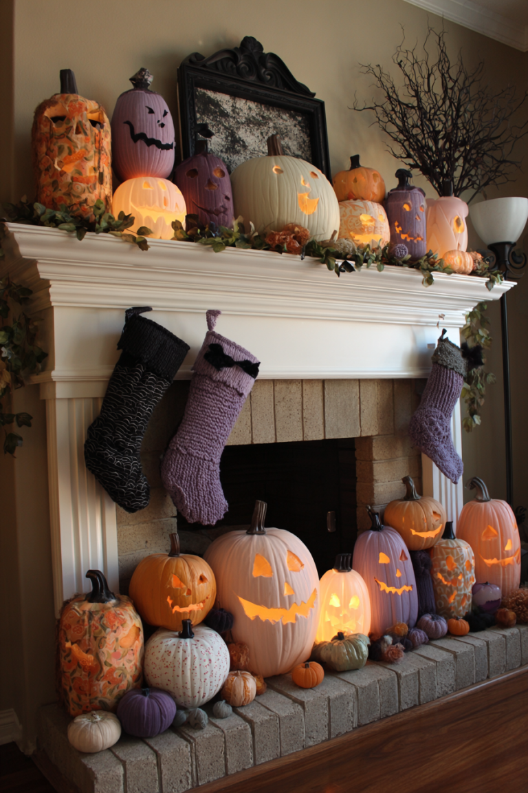 Halloween Mantle Ideas