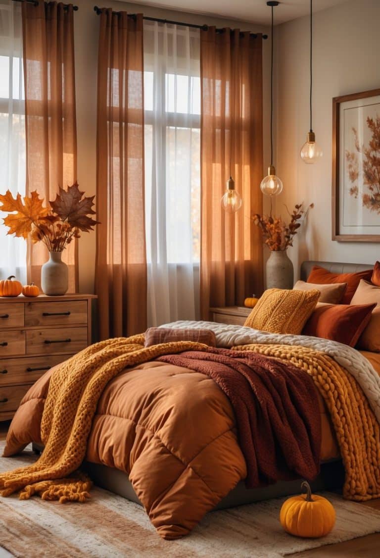 Autumn Bedroom Design Inspiration