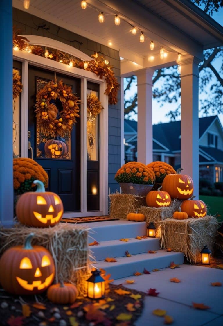 Halloween Home Entry Ideas