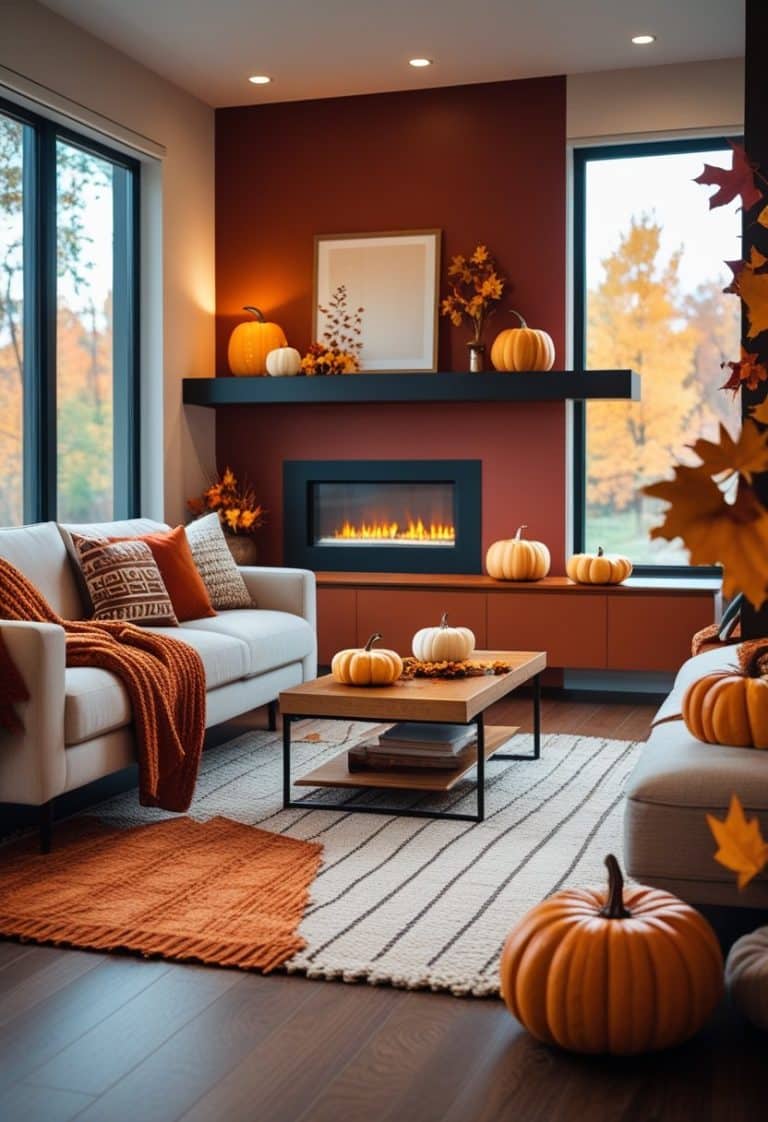 Modern Fall Living Room Colors