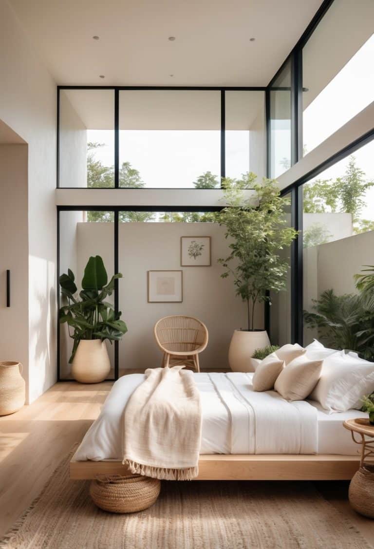 Modern Bedroom Design With Natural Materials