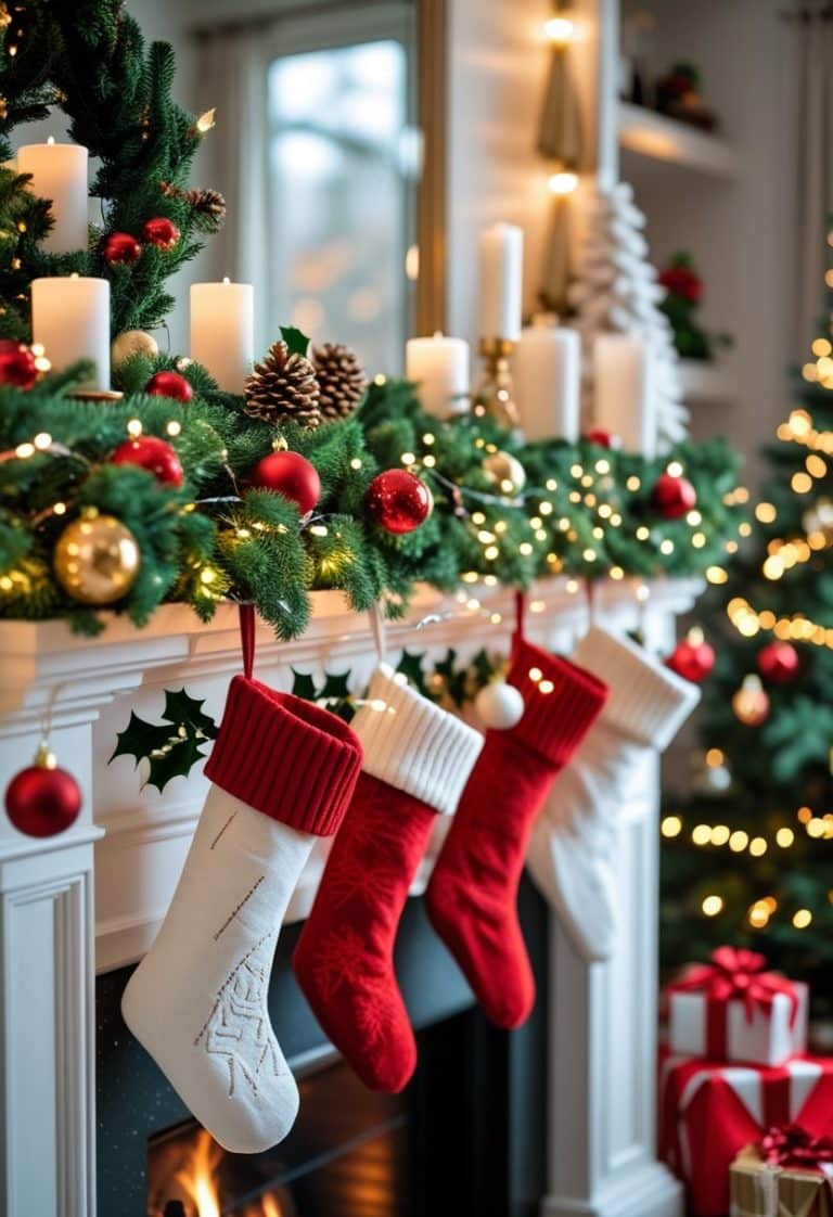 Christmas Mantle Decor Ideas 2025