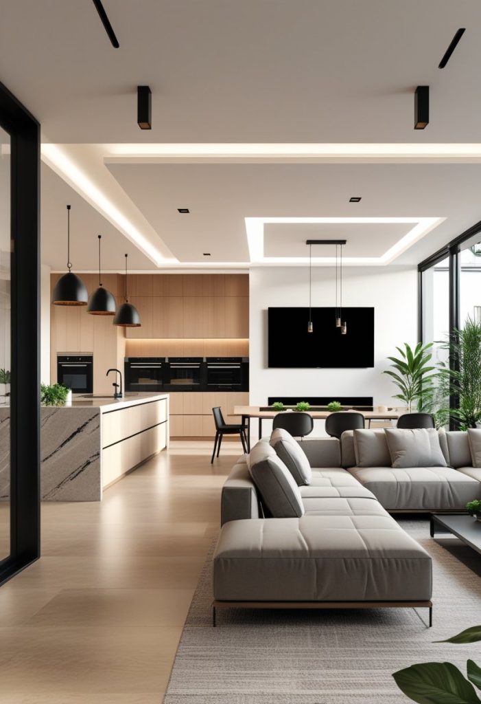 Open Kitchen Living Rooms For 2026: 22 Modern Design Ideas For Seamless Living 5 Open Kitchen Living Rooms For 2026