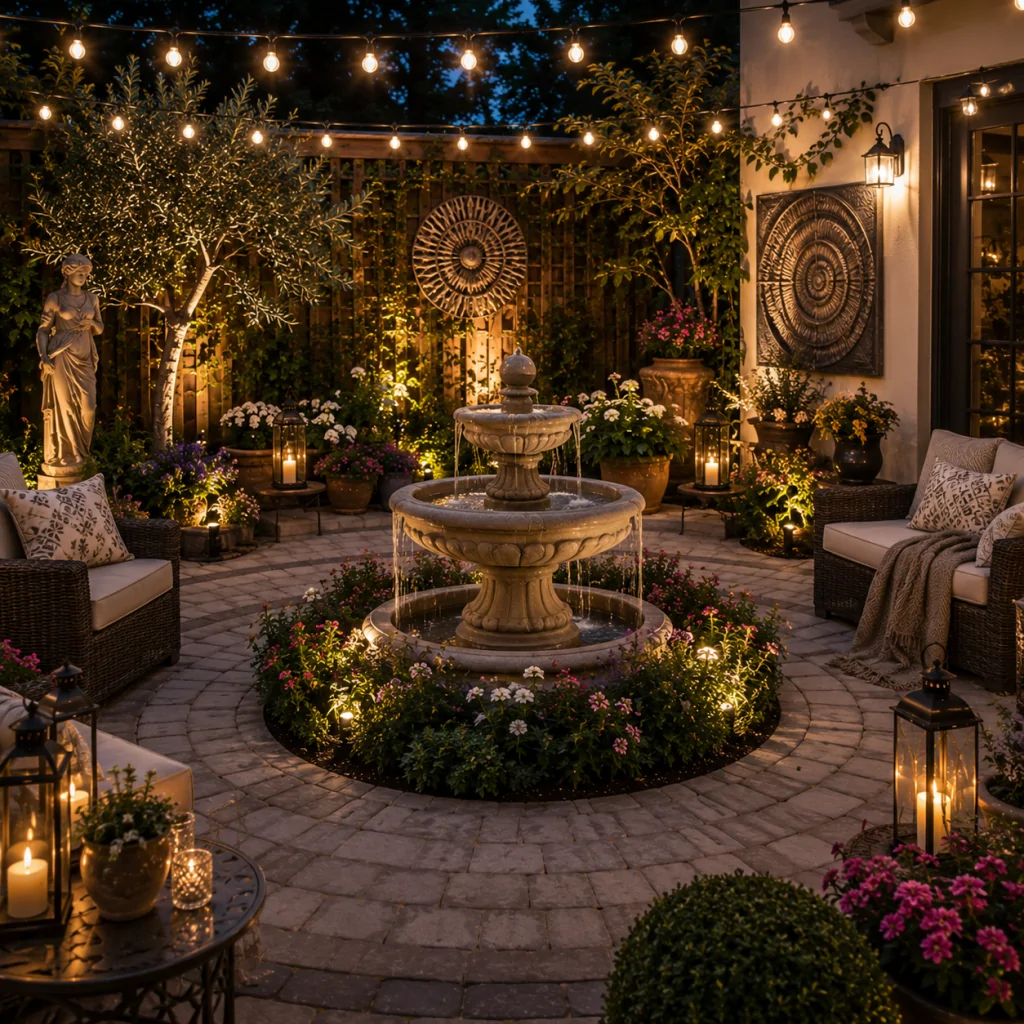 25 Circular Patio Ideas for Stylish Modern Outdoor Living 15 Circular Patio Decor