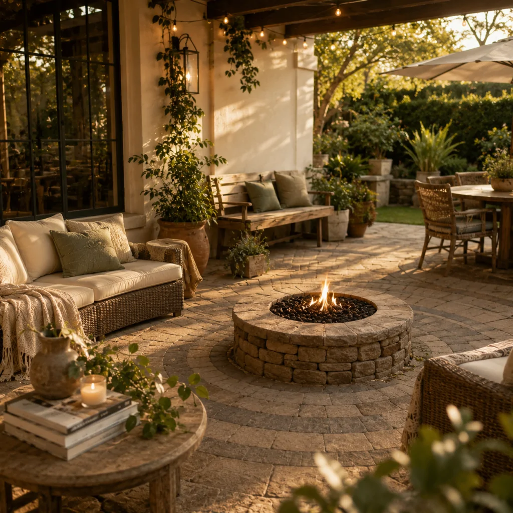 25 Circular Patio Ideas for Stylish Modern Outdoor Living 1 Circular Patio Ideas for Stylish Modern Outdoor Living