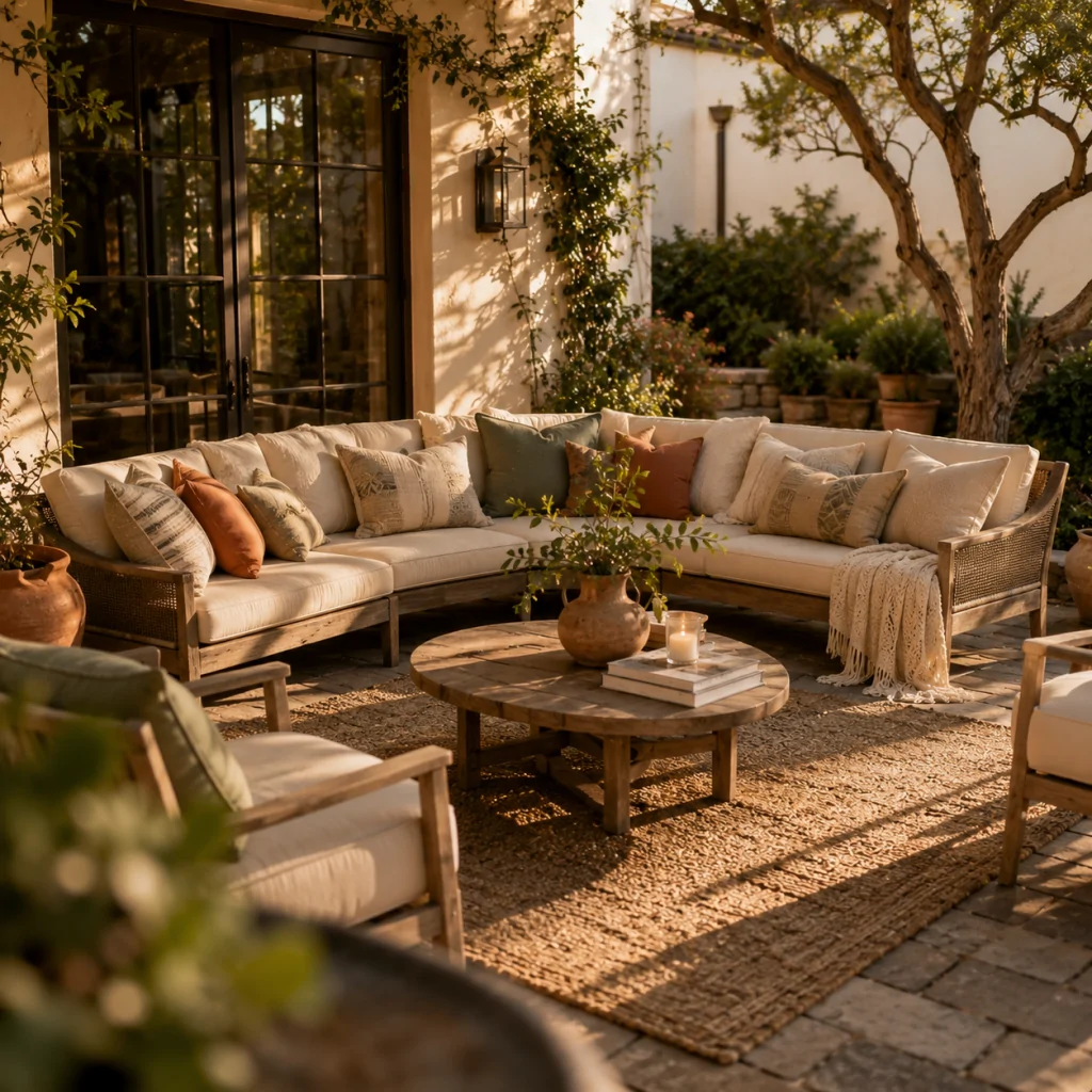 25 Circular Patio Ideas for Stylish Modern Outdoor Living 2 Circular Paver Patio