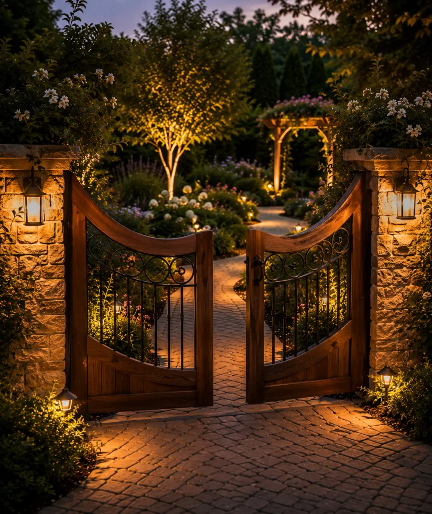 28 Modern Curved Garden Design Ideas For Outdoor Retreats 27 Curved Garden Gates