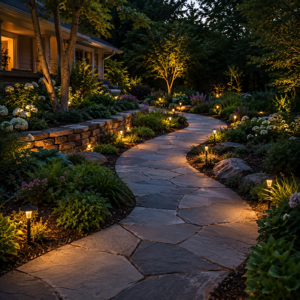28 Modern Curved Garden Design Ideas For Outdoor Retreats 3 Curved Pathway