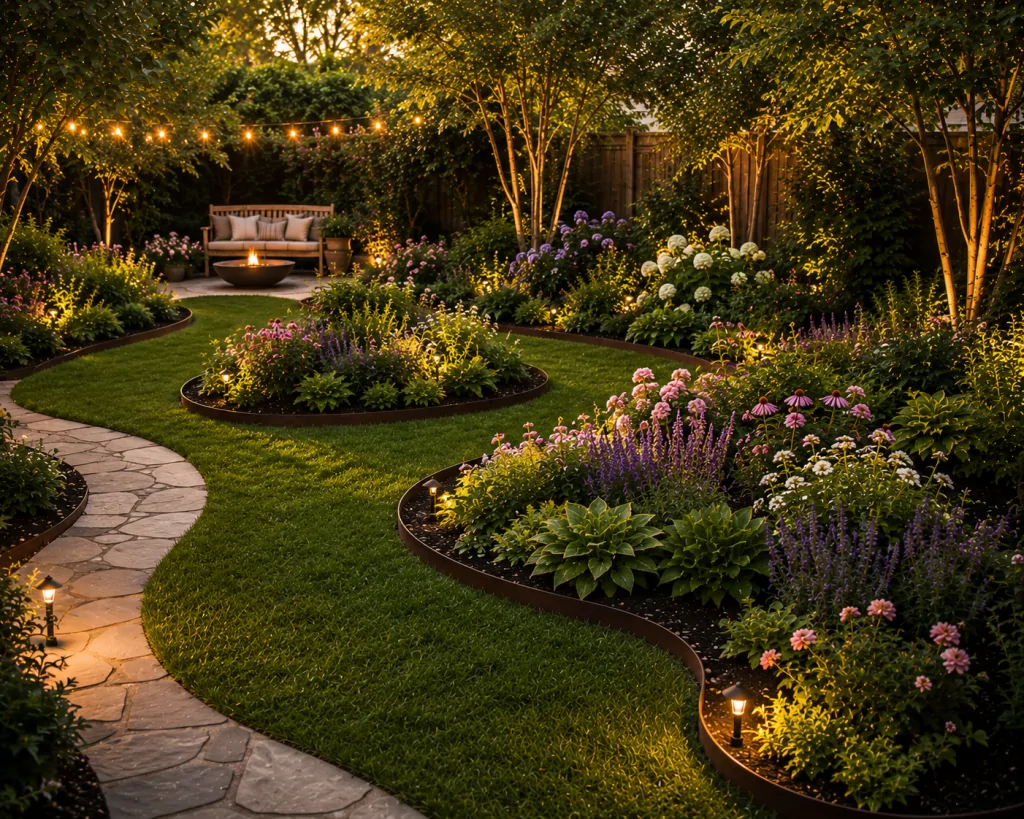 28 Modern Curved Garden Design Ideas For Outdoor Retreats 16 Organic Shaped Garden Beds