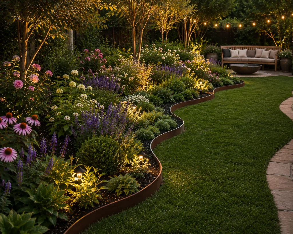 28 Modern Curved Garden Design Ideas For Outdoor Retreats 12 Wavy Garden Border