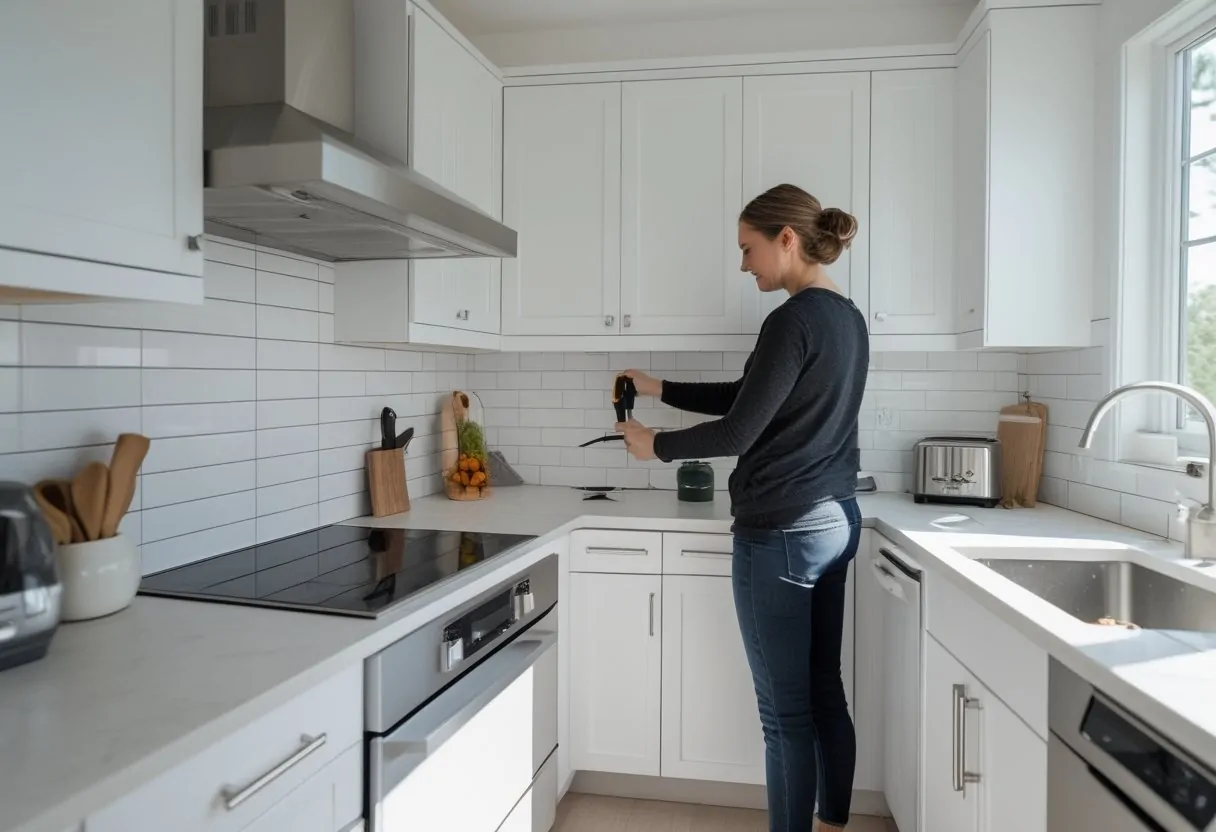 15 Stunning DIY Kitchen Remodel Ideas For Budget Friendly Upgrades And Weekend Projects 8 diy kitchen remodel ideas appliance upgrade installing stainless steel bright kitchen white cabinets