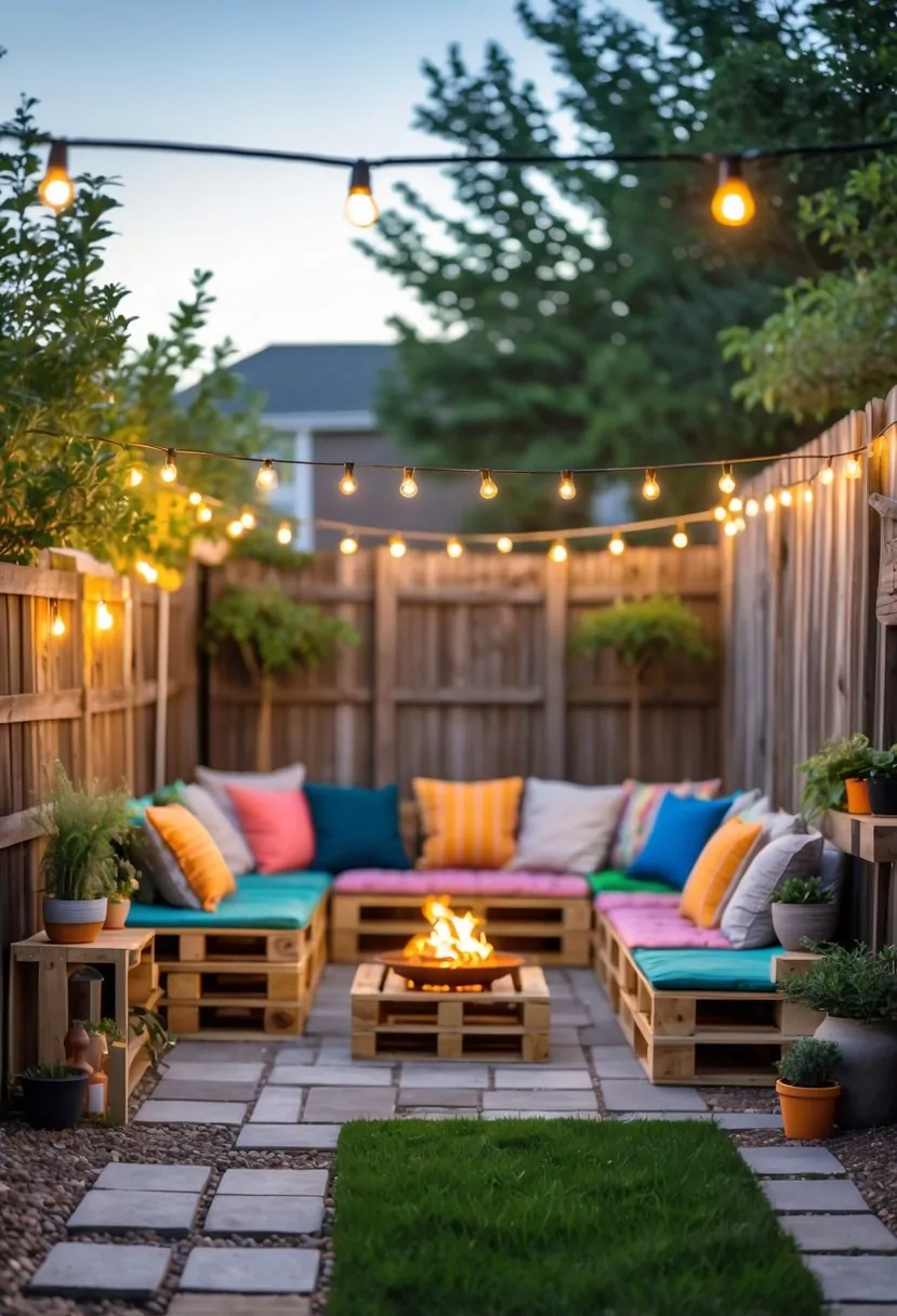 Cozy And Cheap Backyard Ideas
