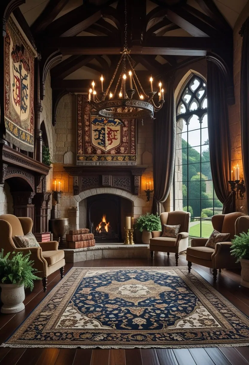 Castlecore Living Room Inspiration