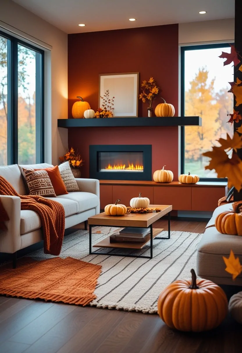 Modern Fall Living Room Colors