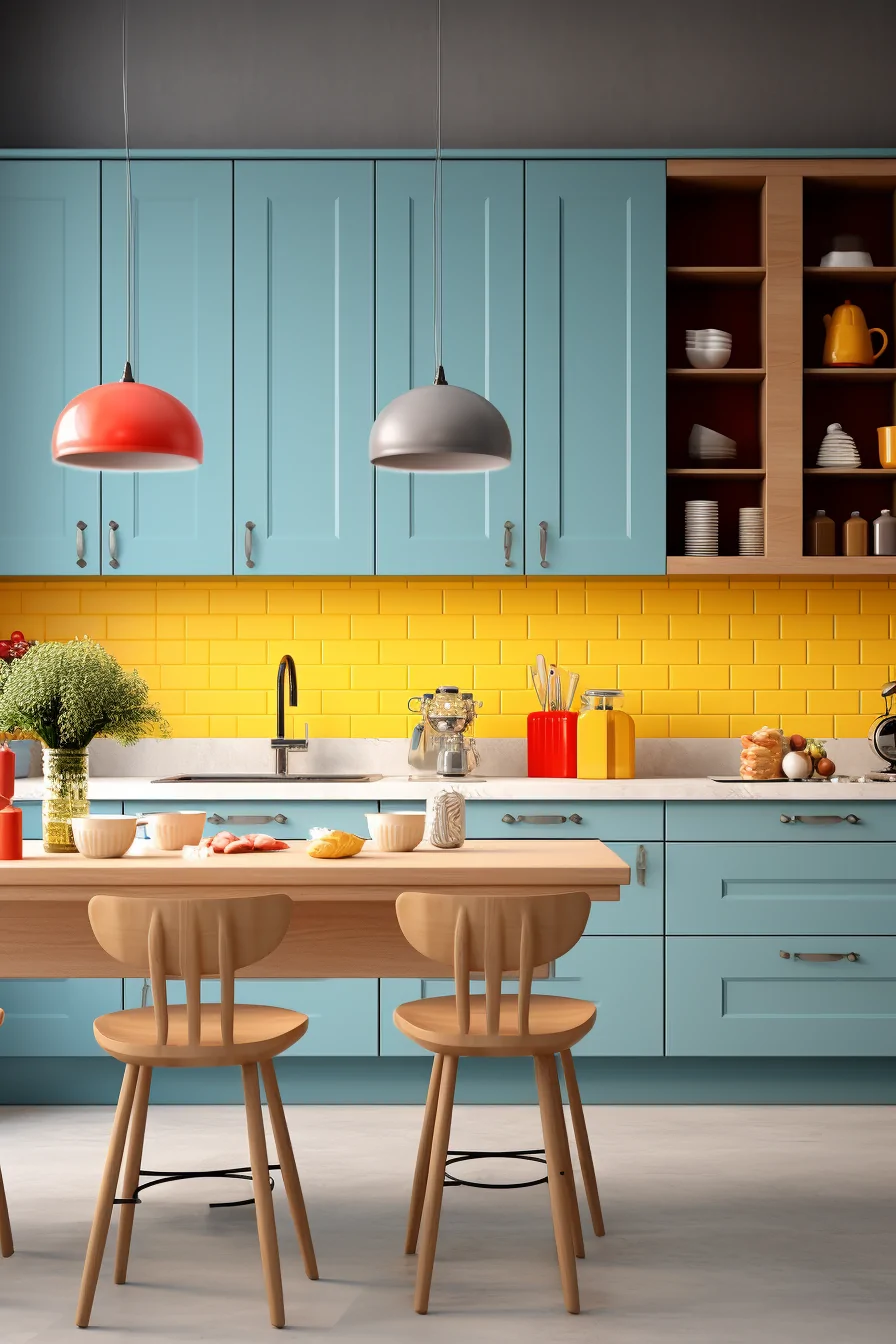 Home 19 Pantone-Like Kitchen Color Trends
