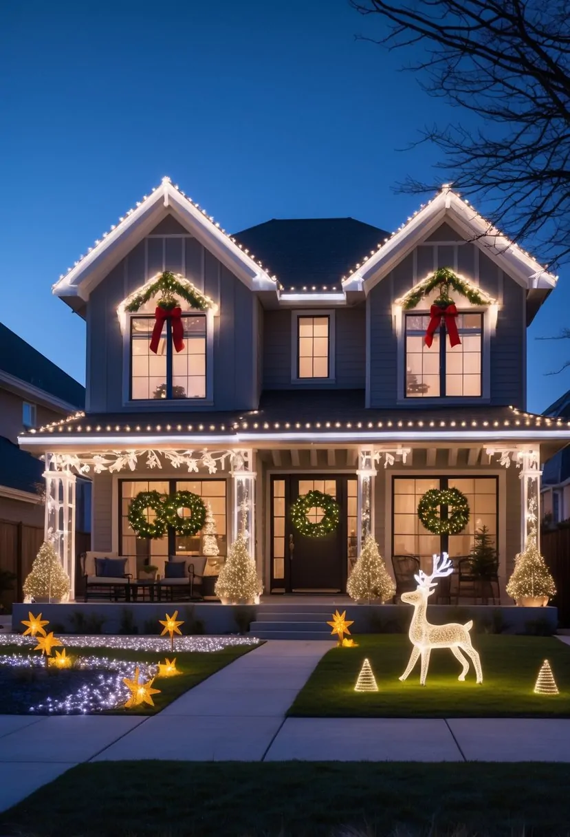 Christmas Lights Outside Ideas 2025