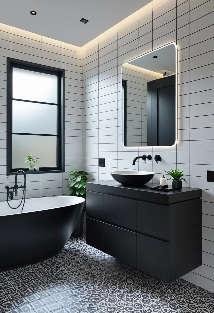 Black and White Bathroom Ideas 2026